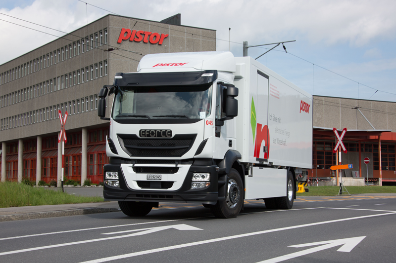Pistor: nimmt ersten 18-Tonnen-Elektro-Lastwagen in Betrieb